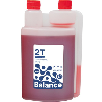Купить Масло USE Balance 2-х тактное полусинтетика API TC 1 л с дозатором   USE-30023 фото №1