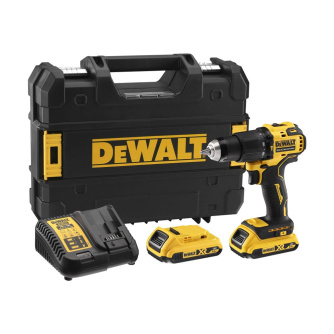 Купить Дрель аккумуляторная DEWALT  DCD 709 D2T  18v 2.0Ah Li-Ion фото №1