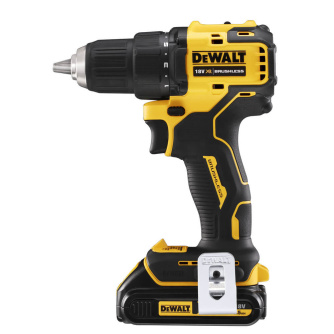 Купить Дрель аккумуляторная DEWALT  DCD 708 D2T + Фонарь DCL 043 фото №2